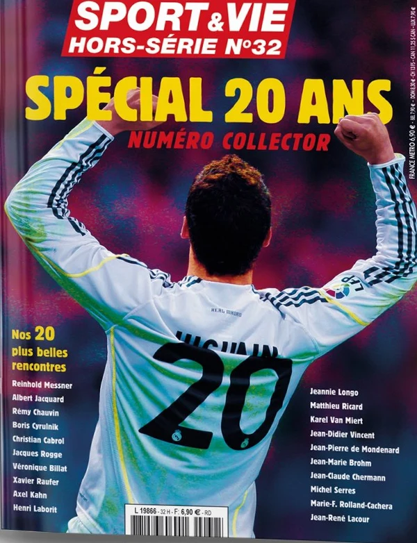 Couverture Sport & Vie hors-série n° 32 — Spécial 20 ans