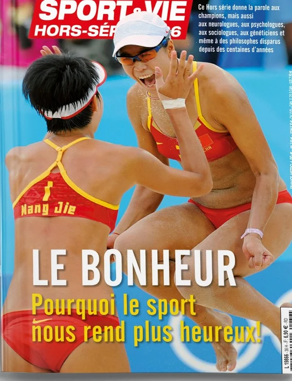 Couverture Sport & Vie hors-série n° 36 — Le bonheur. Pourquoi le sport nous rend plus heureux ?