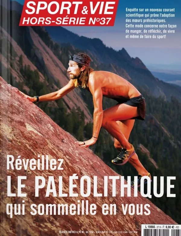 Couverture Sport & Vie hors-série n° 37 — Réveillez le paléolithique qui sommeille en vous