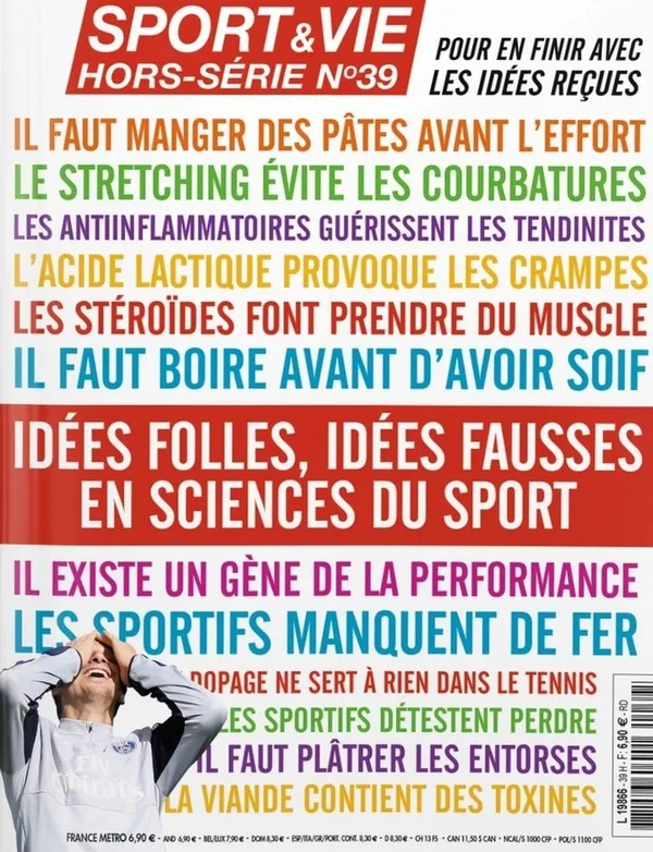 Couverture Sport & Vie hors-série n° 39 — Idées folles, idées fausses en sciences du sport