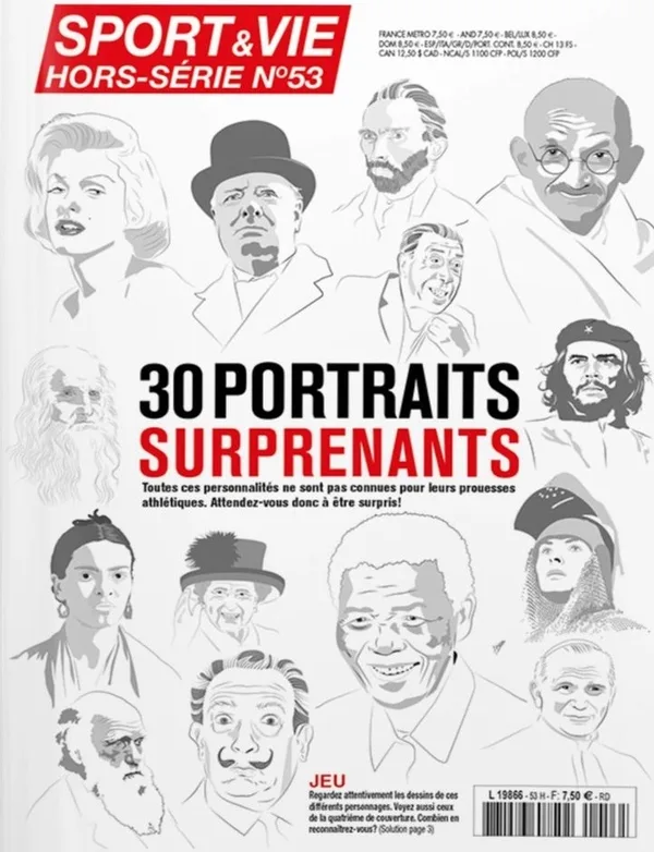 Sport & Vie hors-série n° 53 — 30 portraits surprenants!