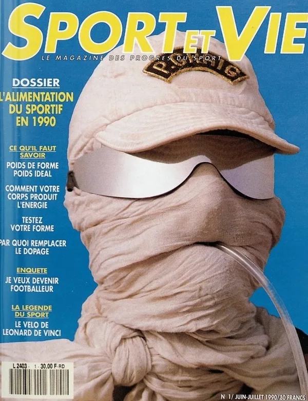 Couverture Sport & Vie n° 1 — L’alimentation du sportif en 1990