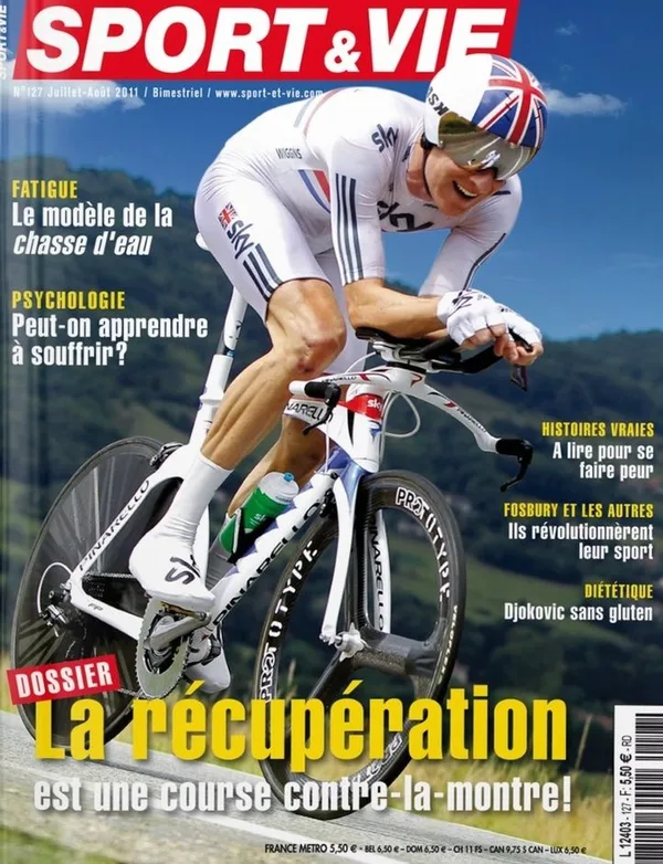 Couverture Sport & Vie n° 127 — LA RECUPERATION est une course contre la montre