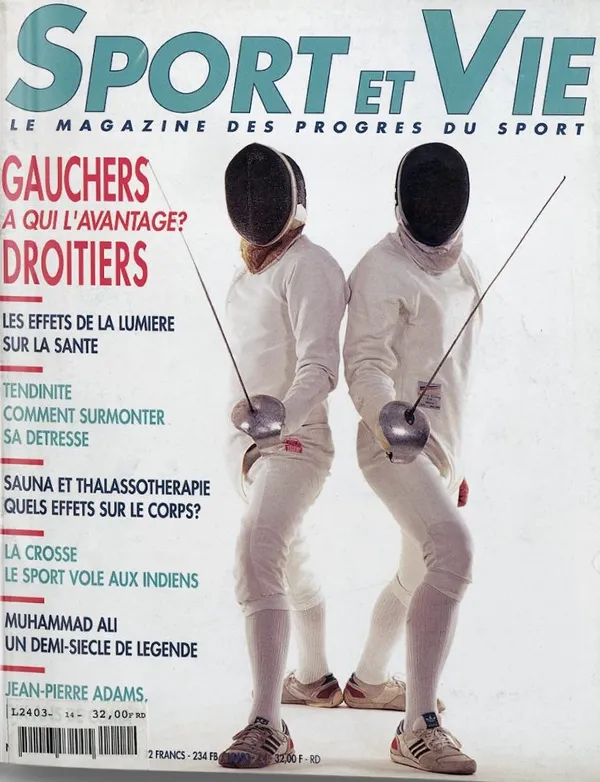 Couverture Sport & Vie n° 14 — Gauchers Droitiers : A qui l’avantage ?