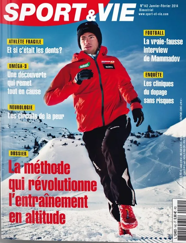 Couverture Sport & Vie n° 142 — La méthode qui révolutionne l’entraînement en altitude