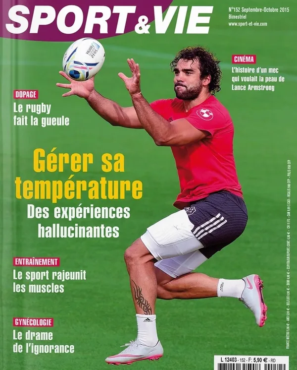 Couverture Sport & Vie n° 152 — Gérer sa température: des expériences hallucinantes