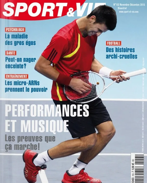 Couverture Sport & Vie n° 153 — Musique et performances : les preuves que ça marche.