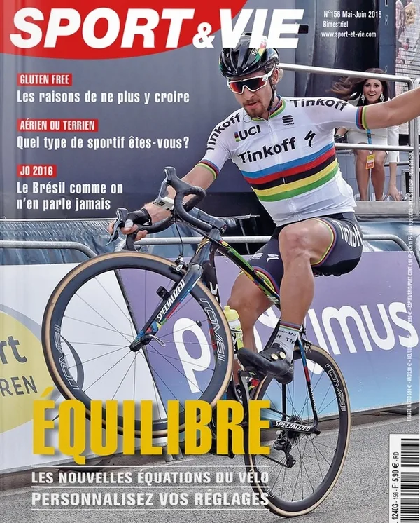 Couverture Sport & Vie n° 156 — Équilibre, les nouvelles équations du vélo