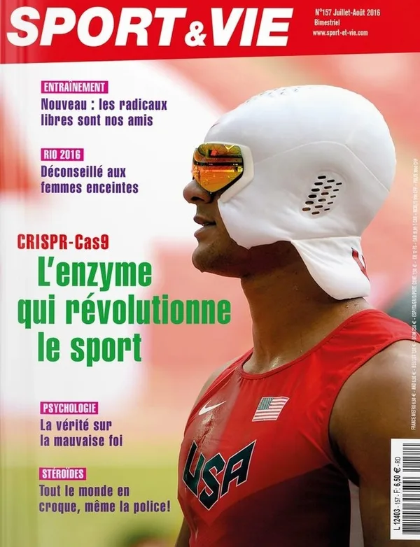 Couverture Sport & Vie n° 157 — L’enzyme qui révolutionne le sport – CRISPR-Cas9