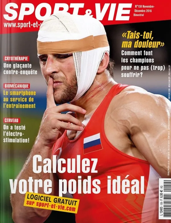 Couverture Sport & Vie n° 159 — Calculez votre poids idéal – Téléchargez notre logiciel gratuit!