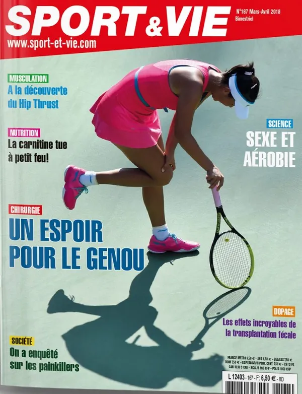 Couverture Sport & Vie n° 167 — Chirurgie : un espoir pour le genou