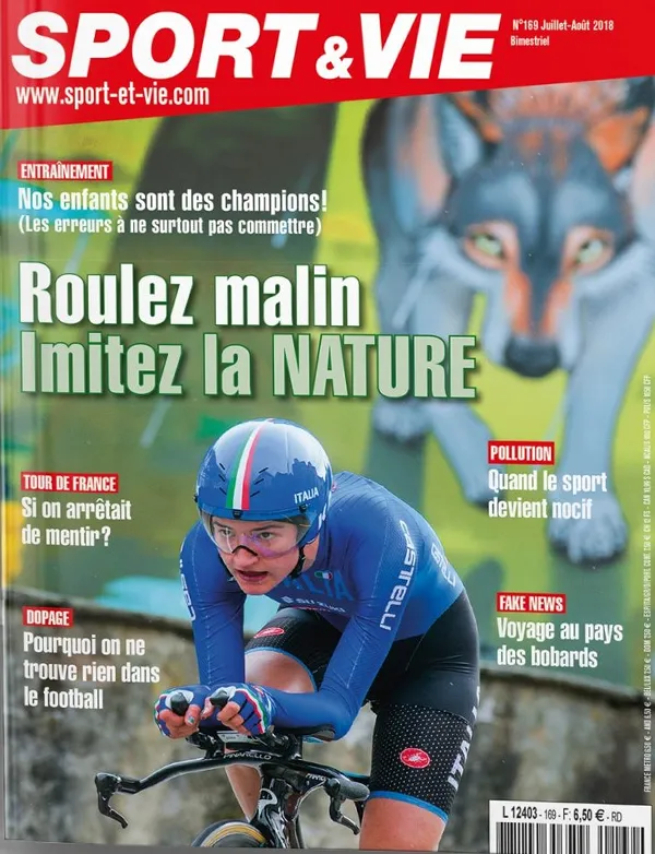 Couverture Sport & Vie n° 169 — Roulez malin, imitez la nature