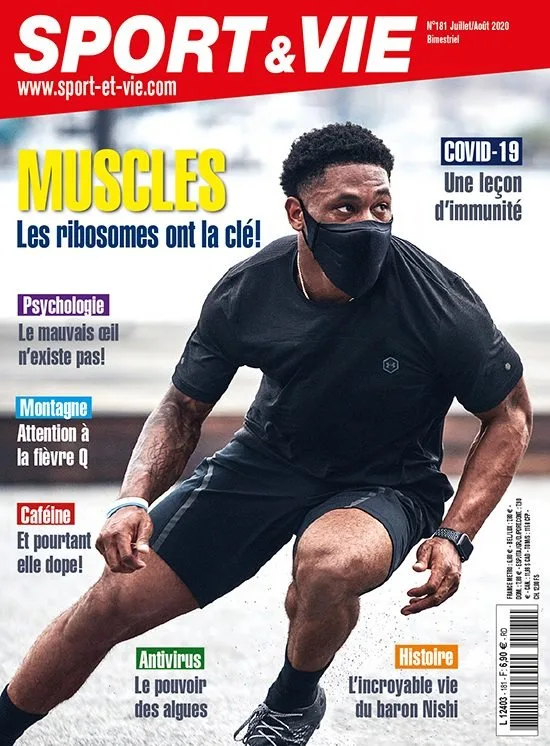 Couverture Sport & Vie n° 181 — Muscles : les ribosomes ont la clé!