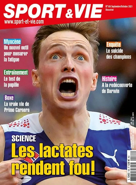Couverture Sport & Vie n° 188 — Les lactates nous rendent fous