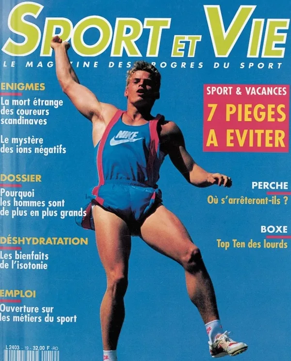 Couverture Sport & Vie n° 19 — Pourquoi les hommes sont de plus en plus grands