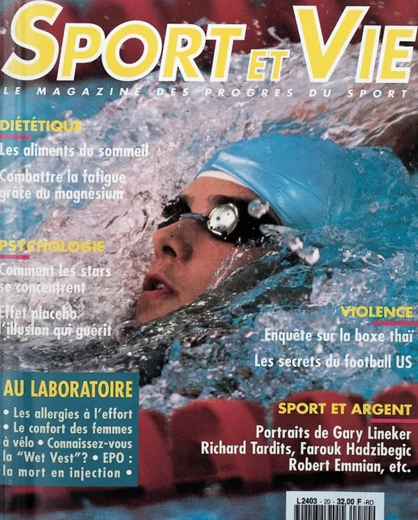 Couverture Sport & Vie n° 20 — Combattre la fatigue grâce au magnésium