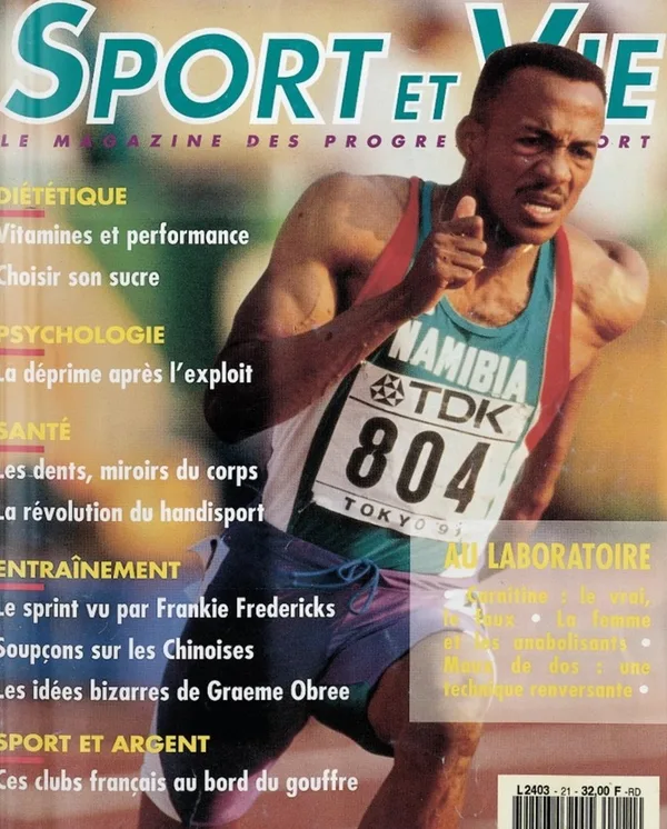 Couverture Sport & Vie n° 21 — Vitamines et performance
